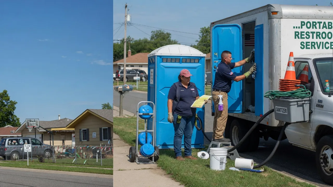 Portable Toilet Rental in Wedron, IL near me